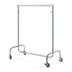 Portant Clothing Racks." Chrome-plated
