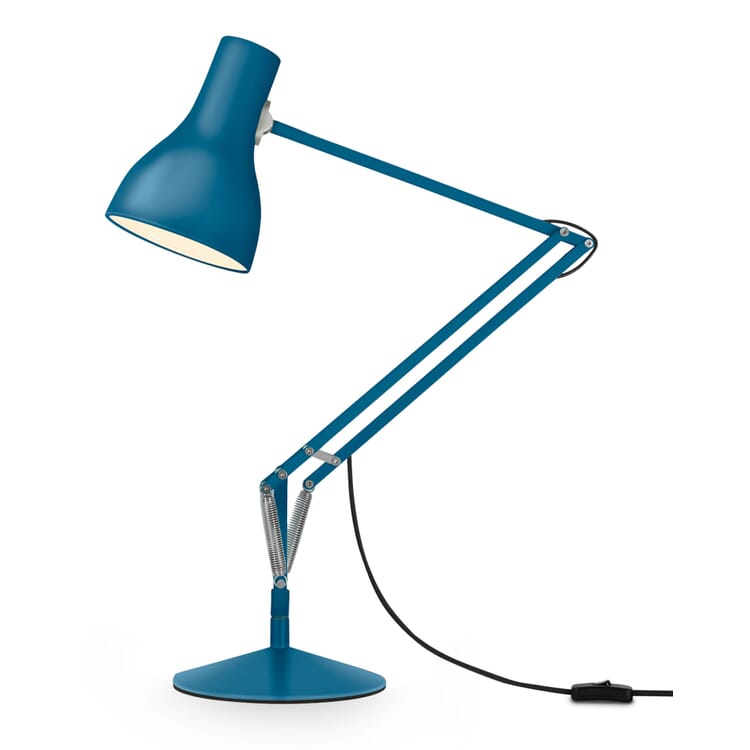 Tischleuchte Anglepoise® Typ 75 MHE, Sachsenblau