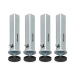 Feet and casters for Container DS Adjustable feet