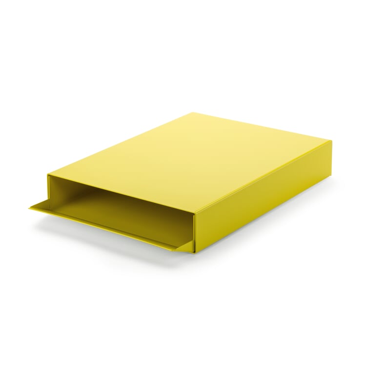 Stacker tray, RAL 1016 Sulfur yellow