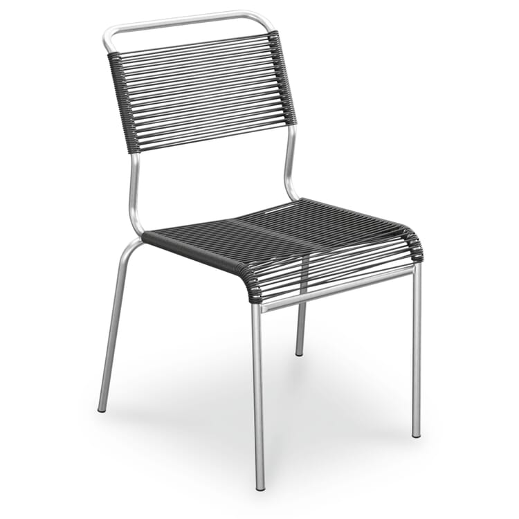 Säntis Chair, Hot-Dip Galvanized, Anthracite