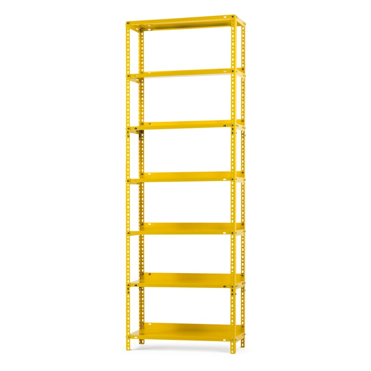 Industrial Shelving, RAL 1018 Zinc yellow