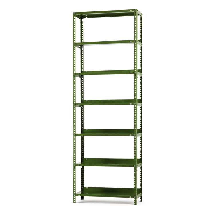 Industrial Shelving, RAL 6011 Reseda green