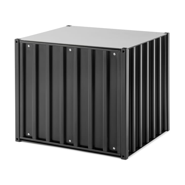 Container DS Klein, RAL 7021 Schwarzgrau