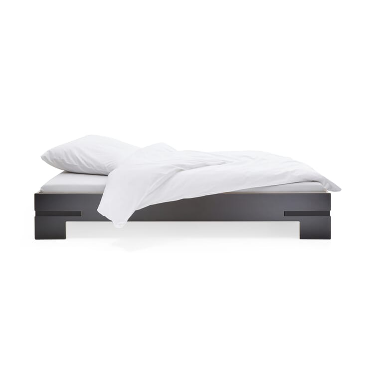 Bed strap bed black, 180x200cm straps black