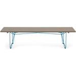 Table and bench BTB frame RAL 5012 Light blue