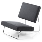 Armchair Lounge Chair Hirche Chrome plated