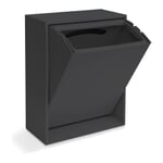 ReCollector Waste Bin Black