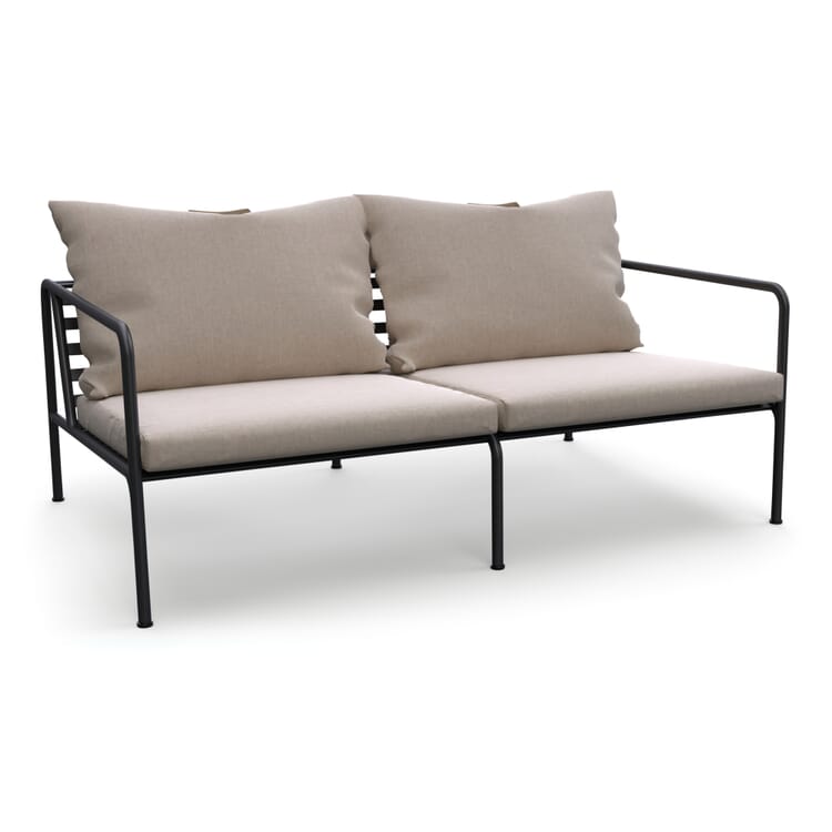 Lounge sofa Avon, Black / Grey