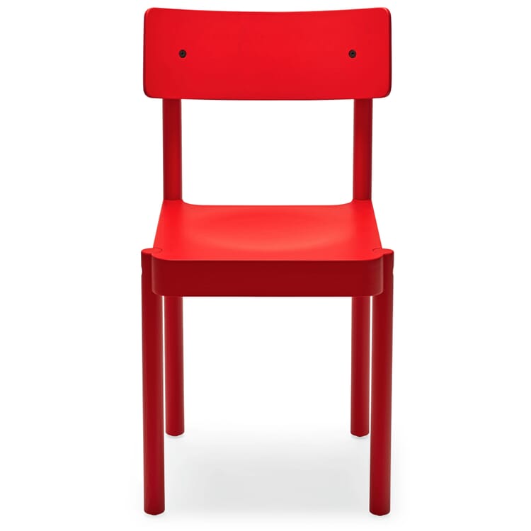 EINSER Chair, Traffic Red RAL 3020