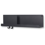 Wall shelf Folded Shelve Black