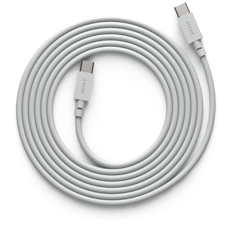 Charging cable USB-C - USB-C, Matte gray