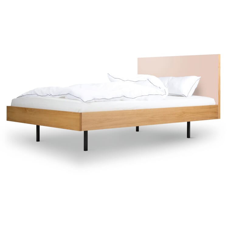 Bed Unidorm powder, 140 × 200 cm