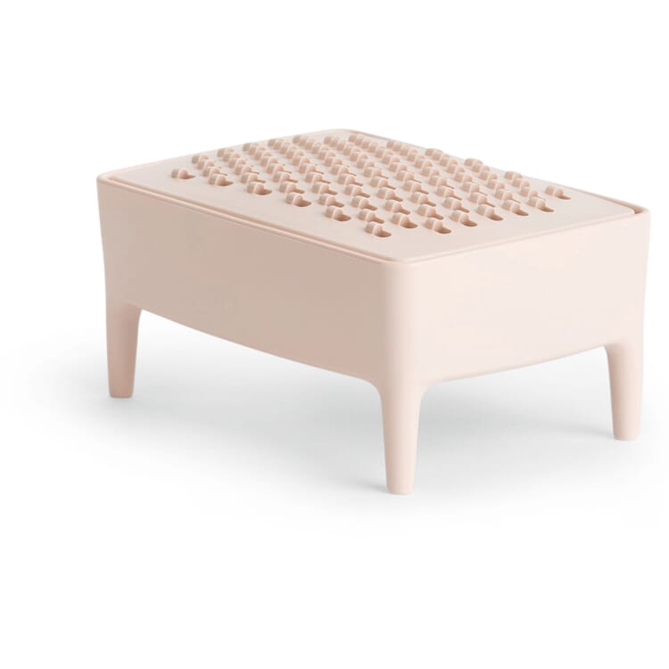 Bubble Buddy soap dish, Powder pink
