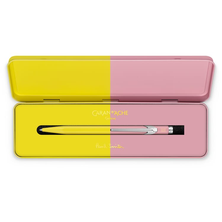 Caran d’Ache Ballpoint pen 849™, Yellow/pink