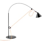 Ayno S 2.0 table lamp Black Cable: Neon orange