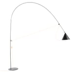 Floor lamp Ayno L 2.0 Black Cable: Neon orange