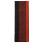 Teppich Lex Orange-Braun Streifen