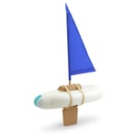 Bausatz Flaschenboot Blau