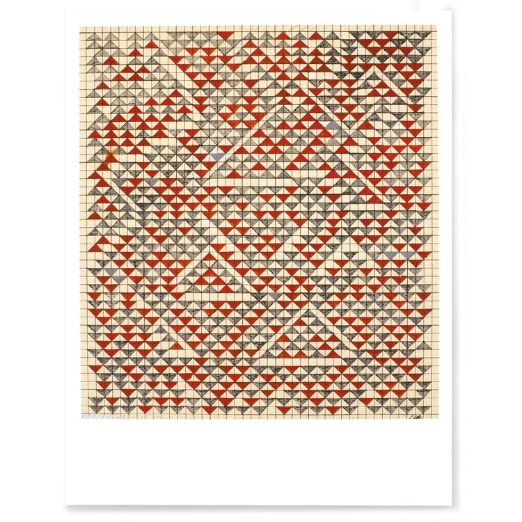 Print Anni Albers, Study for Camino Real