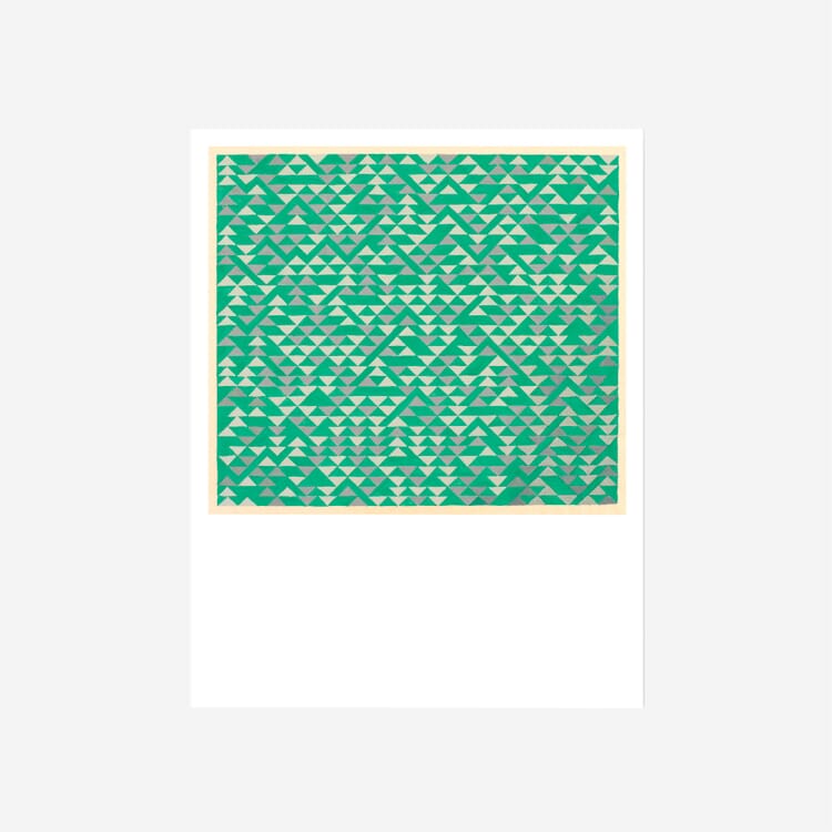 Print Anni Albers, Study for Triadic II