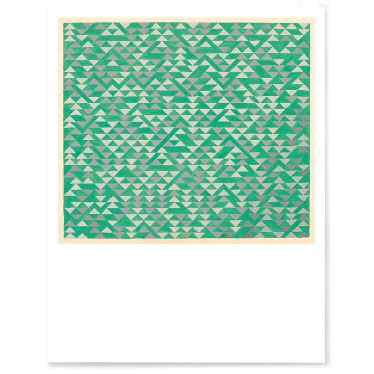 Print Anni Albers, Study for Triadic II
