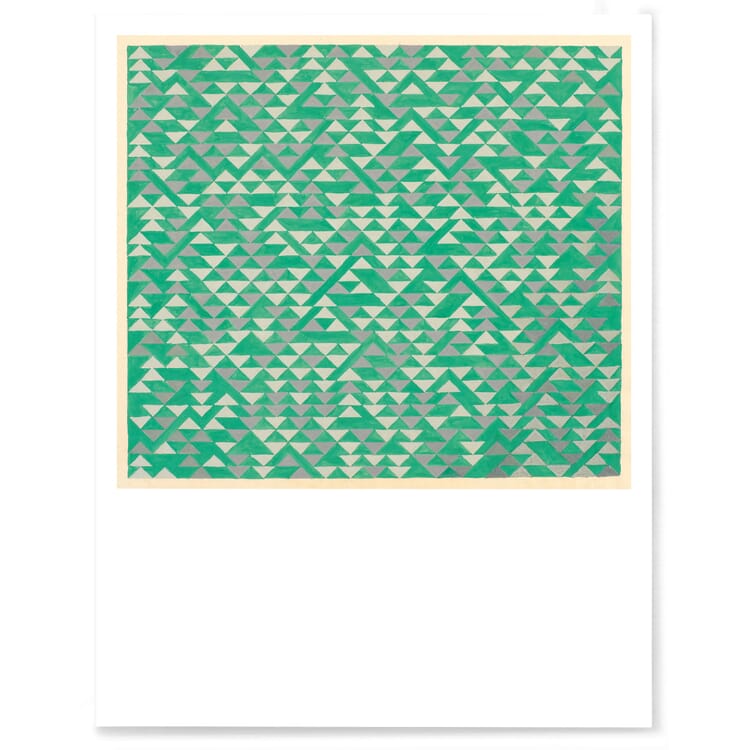 Print Anni Albers, Study for Triadic II