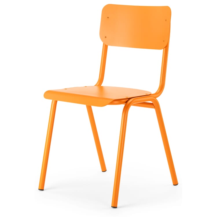Alu 2 chair, Pure orange RAL 2004
