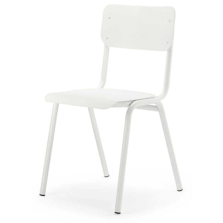 Chair Alu 2, Pure white RAL 9010