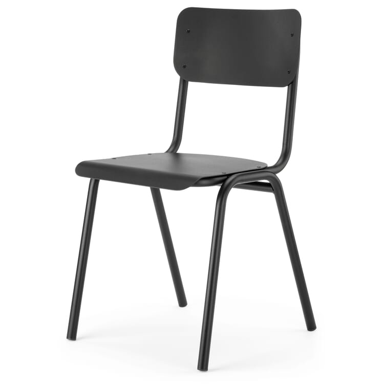 Stuhl Alu 2, Tiefschwarz RAL 9005