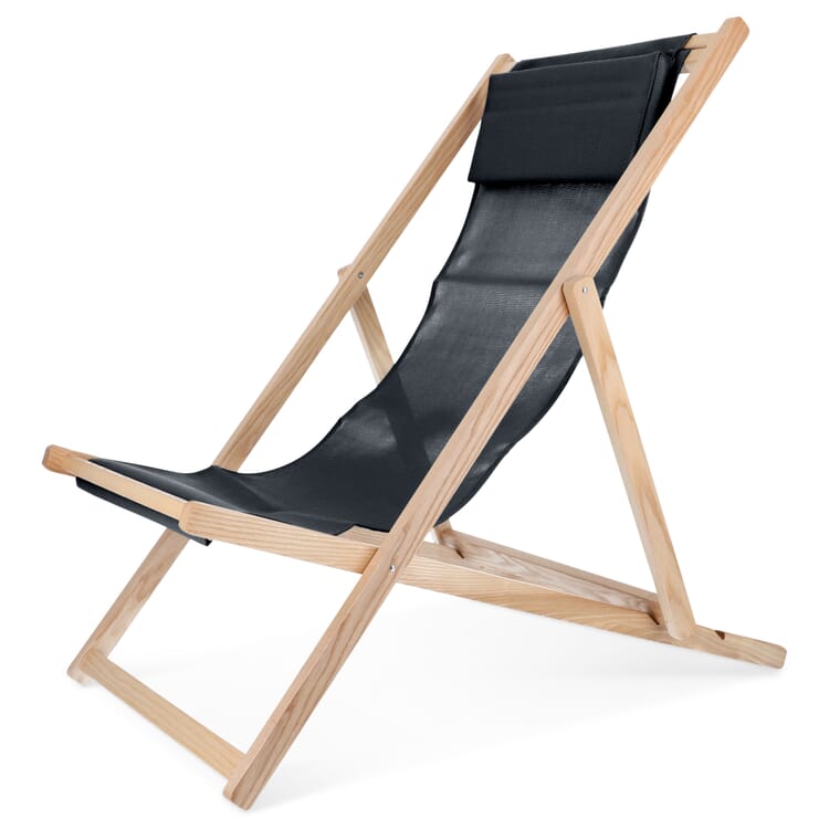 Relax Deck Chair, Black