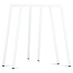 Benito table trestle Traffic white RAL 9016