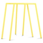 Benito table trestle Zinc yellow RAL 1018