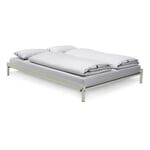 Erik bed, 160 x 200 cm RAL 7032 Pebble grey