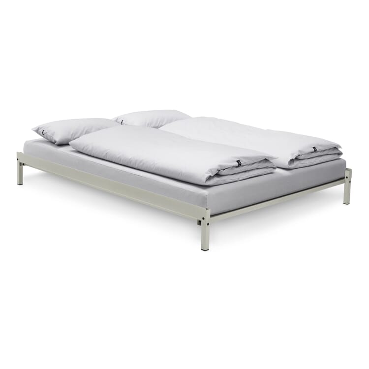Erik bed, 160 x 200 cm, RAL 7032 Pebble grey