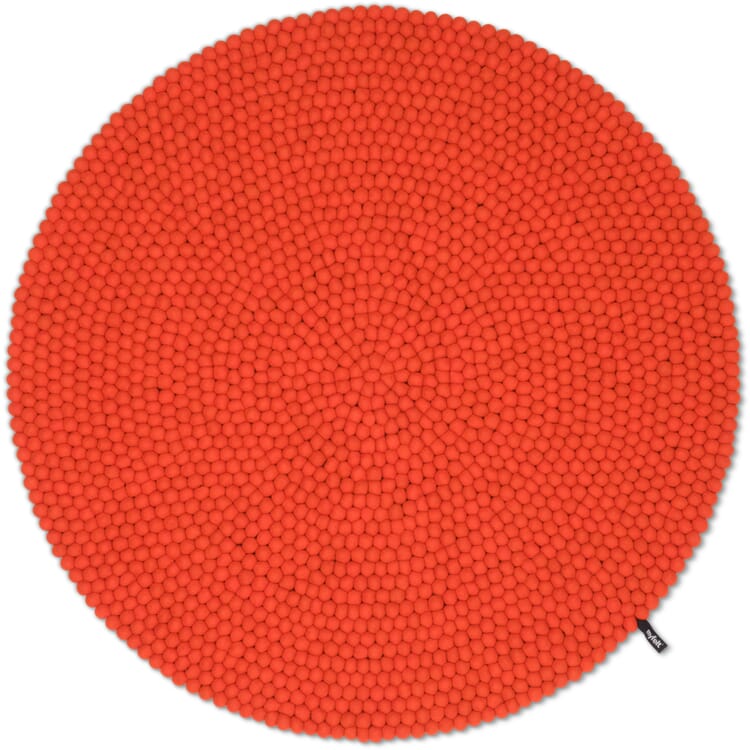Filzkugelteppich