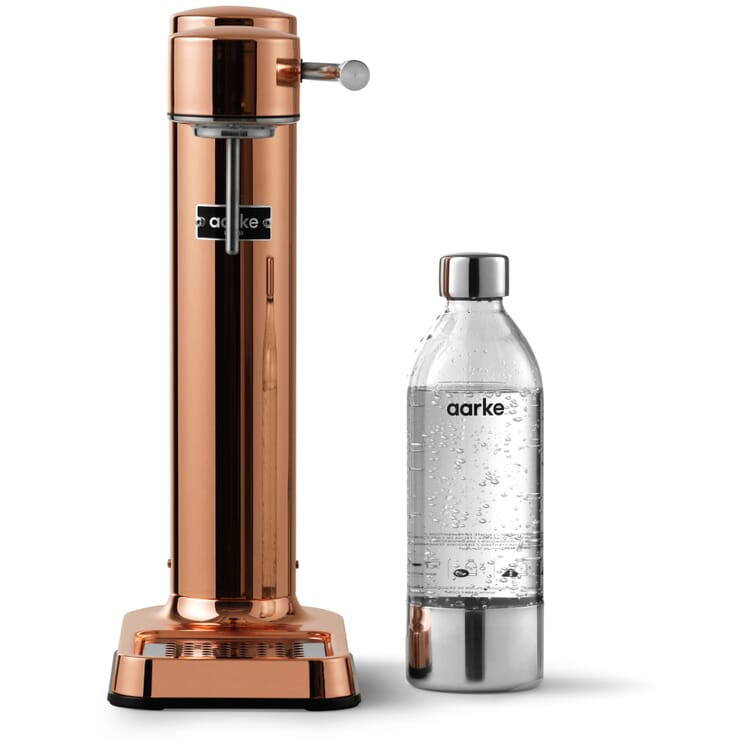 Carbonator 3 water bubbler, Copper, polished