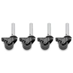 Feet and castors for Container DS Castors, black