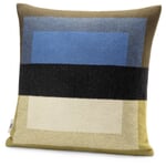 Bento lambswool pillowcase Green-Blue