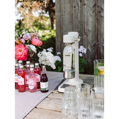Carbonator 3 Sparkling Water Maker, Sand, Includes PET bottle
