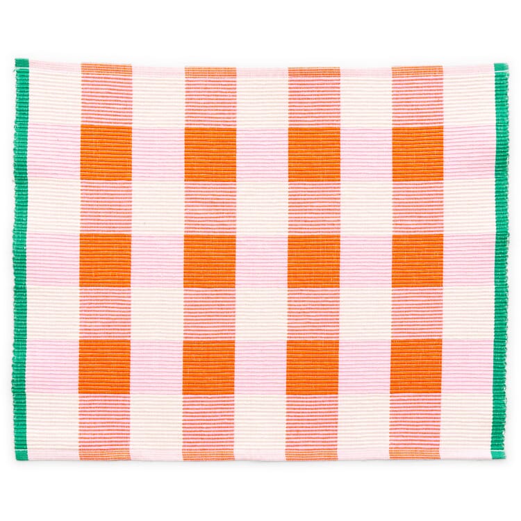 Tischset Merienda, Rosa-Orange