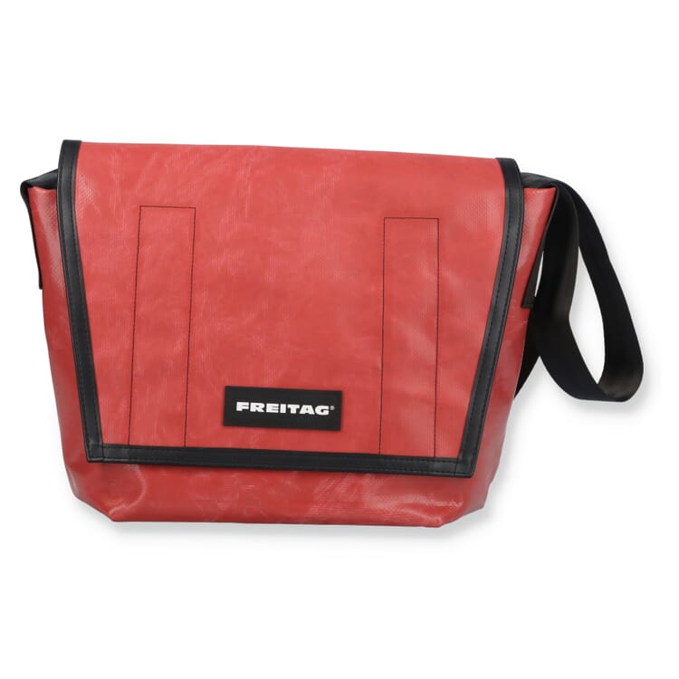 Shoulder bag F14 Dexter, 4084503 tomato red