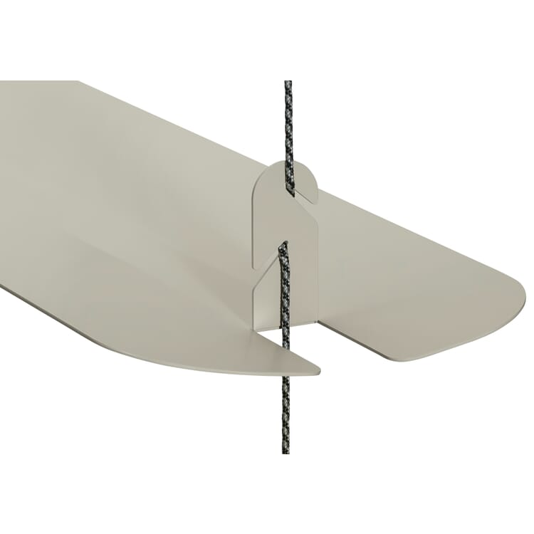 Shelf for the Karla Coat Rack, RAL 7032 Pebble grey