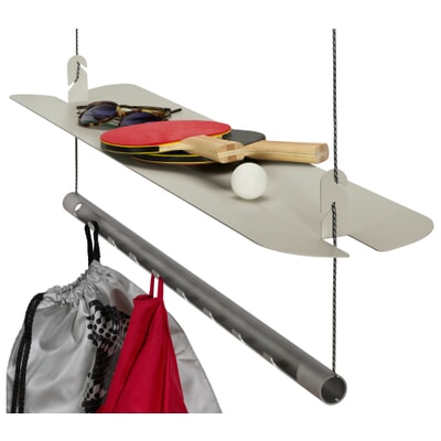 Ablage zu Garderobe Karla, RAL 7032 Kieselgrau
