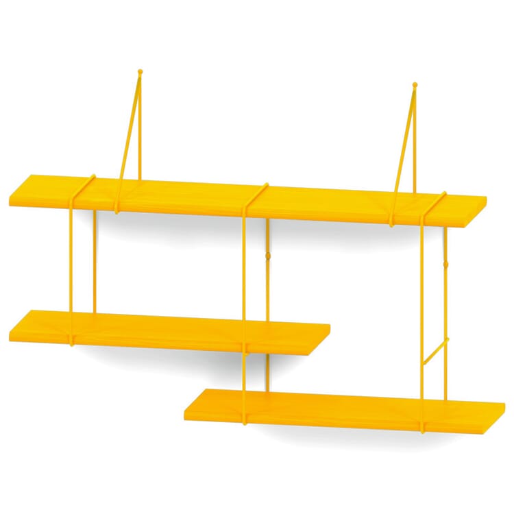 Shelf Shrink", RAL 1032 Broom Yellow"