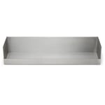 Boks wall shelf, stainless steel