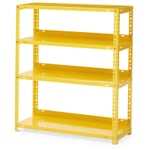 Industrial Shelving." RAL 1018 Zinc Yellow"