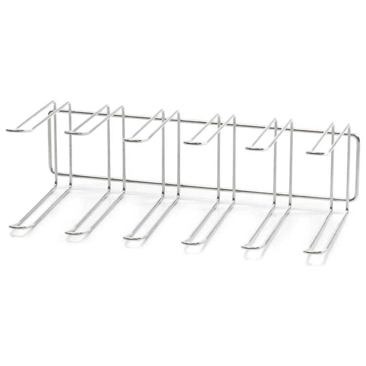 Hook rail for Inox shelving system