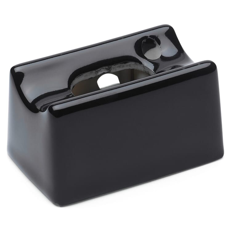 Socket for line lamp, Black