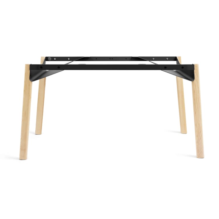 Zehdenicker table frame, Black gray